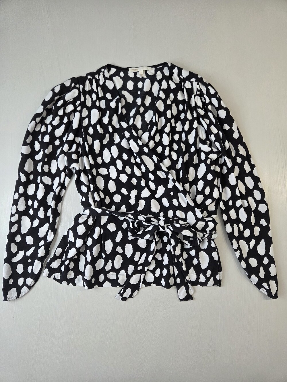 Maje Losimio Wrap Top